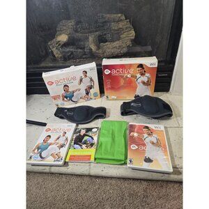 Active & Active More Workouts Sets Lot Of 2 Nintendo Wii